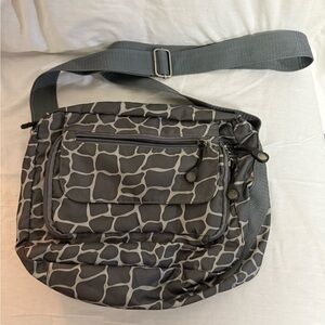 Eddie Bauer Charcoal and Light Gray Tote